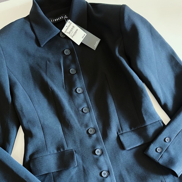 NWT Lioness Cheri Mini Black Dress - Size XL - Picture 3 of 6